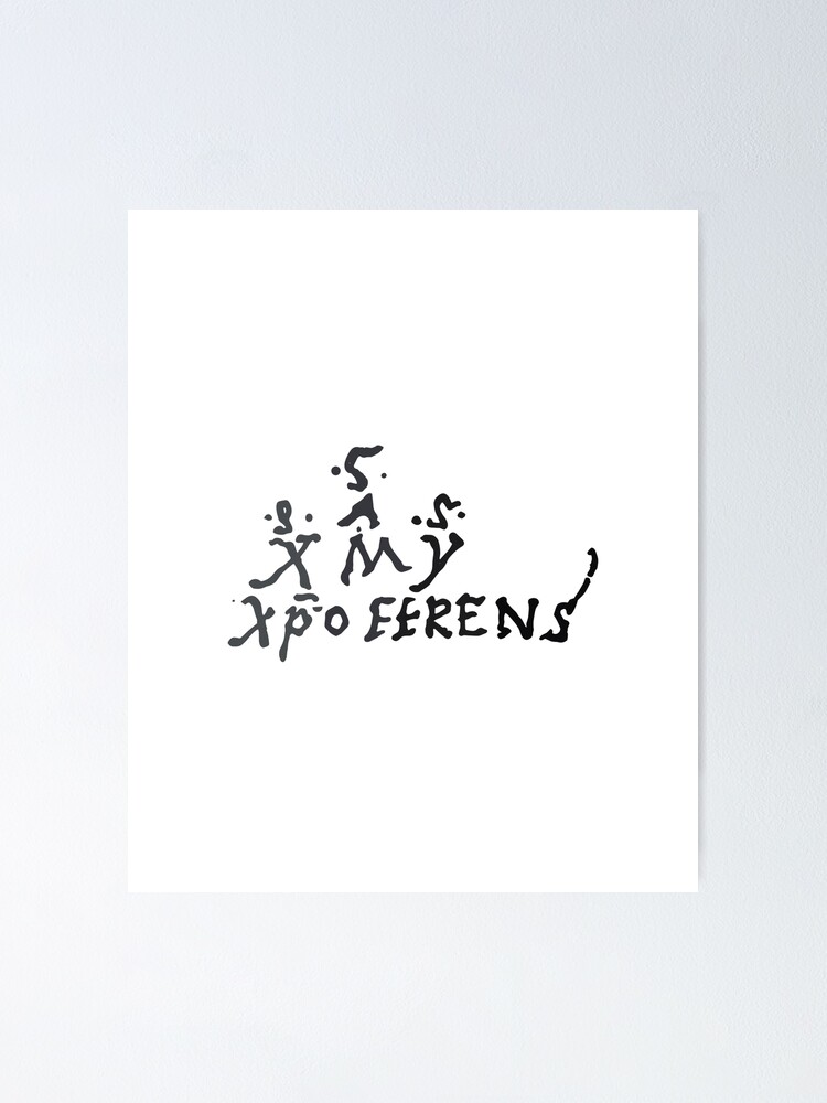 Póster for Sale con la obra «Firma de Cristóbal Colón» de