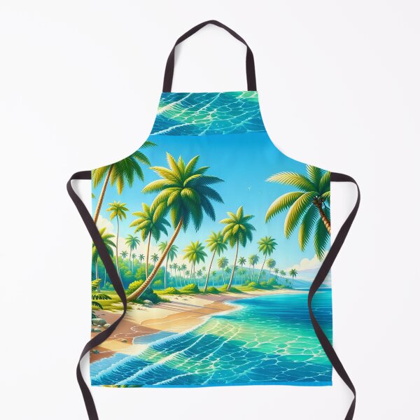 Item preview, "Tranquil Beach Haven" designed and sold by APARTAI EU.