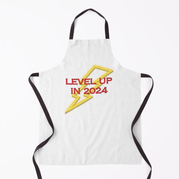 Item preview, Level Up In 2024 Lightning Bolt Design designed and sold by IndreB.