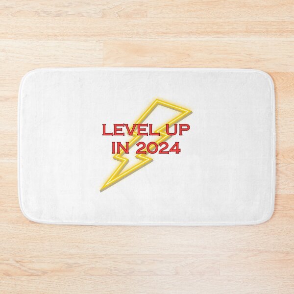 Item preview, Level Up In 2024 Lightning Bolt Design designed and sold by IndreB.