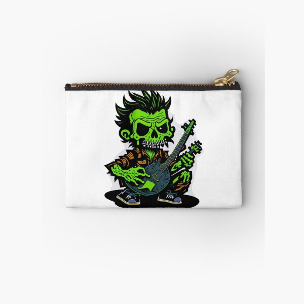 Item preview, Green Zombie Playing the Guitar designed and sold by pinksunsets.