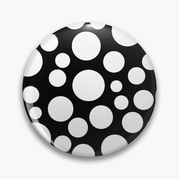 Item preview, Large white with polka dots on black tone designed and sold by fuzzyfox.