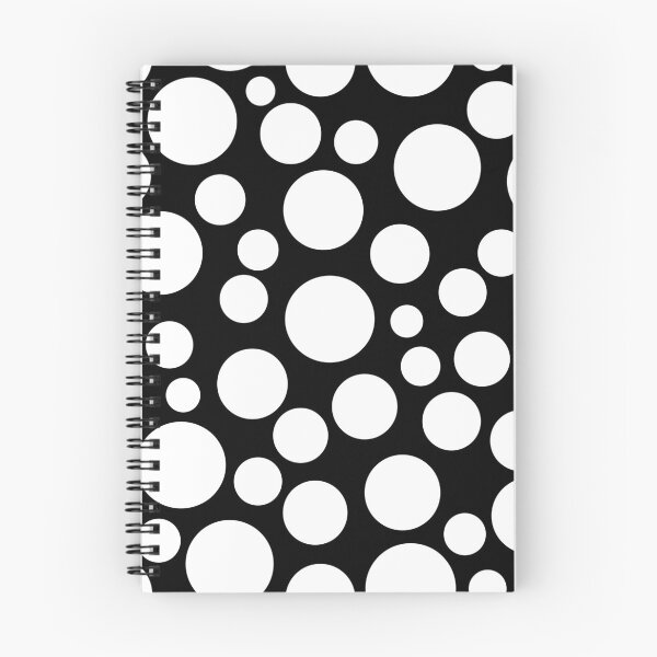 Item preview, Large white with polka dots on black tone designed and sold by fuzzyfox.