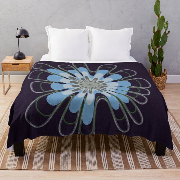 Item preview, Blue Expanding Blossom Stellate designed and sold by Tactux - Digital Artist.