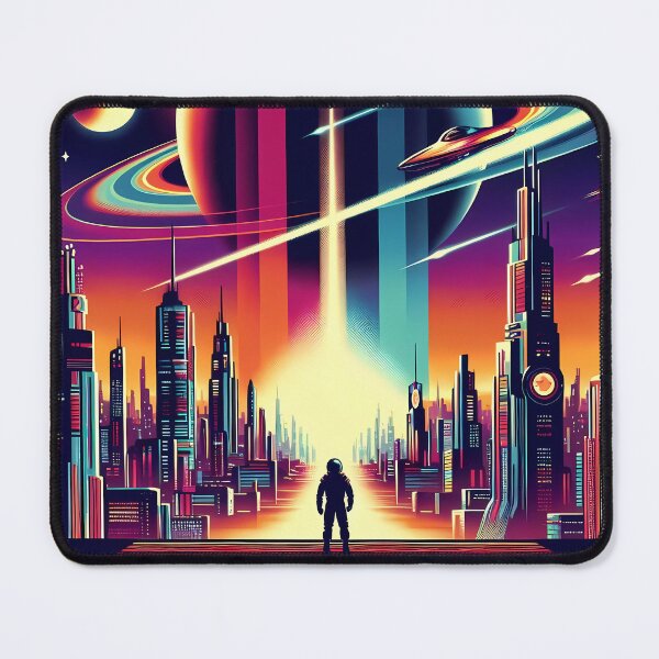 Item preview, Galactic Dawn: Retro-Futurism Reimagined designed and sold by Vitalka-uk.