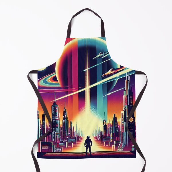 Item preview, Galactic Dawn: Retro-Futurism Reimagined designed and sold by Vitalka-uk.