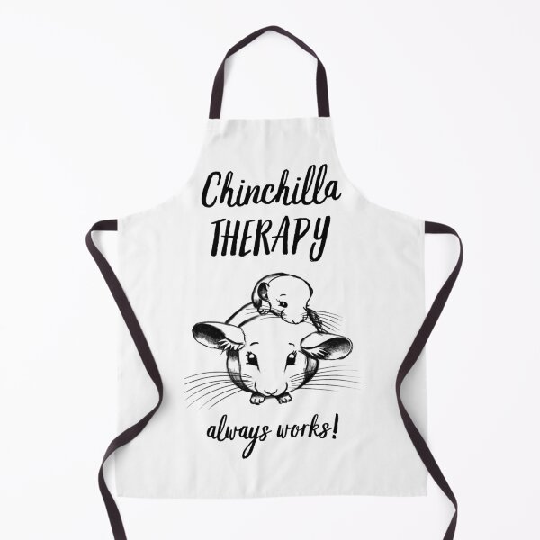 Item preview, Chinchilla therapy with two cuddling chinchillas, mum and baby designed and sold by Drawmecute.
