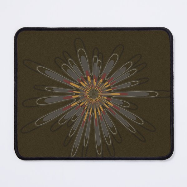 Item preview, Orange Red Expanding Blossom Stellate designed and sold by Tactux - Digital Artist.