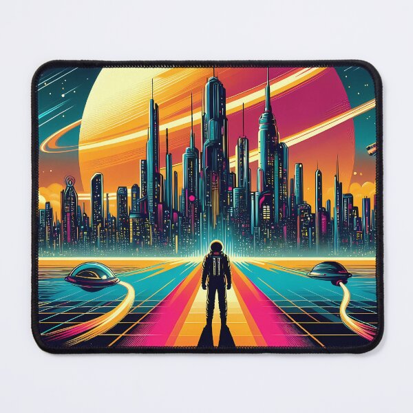 Item preview, Galactic Dawn: Retro-Futurism Reimagined designed and sold by Vitalka-uk.