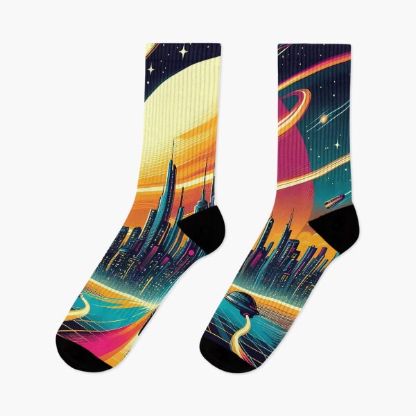 Item preview, Galactic Dawn: Retro-Futurism Reimagined designed and sold by Vitalka-uk.