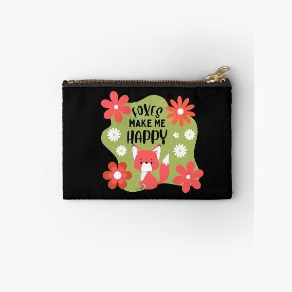 Item preview, Foxes make me happy designed and sold by GasconyPassion.