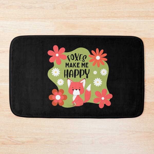 Item preview, Foxes make me happy designed and sold by GasconyPassion.
