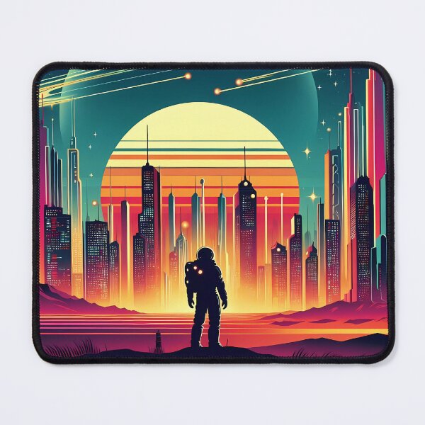 Item preview, Galactic Dawn: Retro-Futurism Reimagined designed and sold by Vitalka-uk.