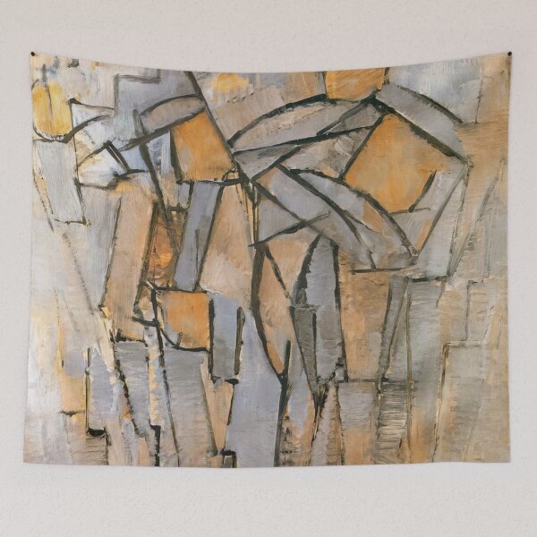 Item preview, Piet Mondrian - Composición en Gris – Azul designed and sold by thompart.