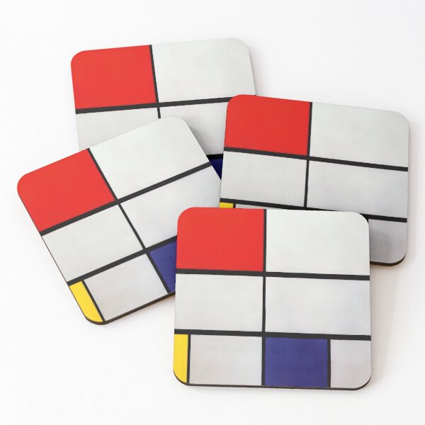 Item preview, Piet Mondrian - Composition C (No.III) with Red, Yellow and Blue designed and sold by thompart.