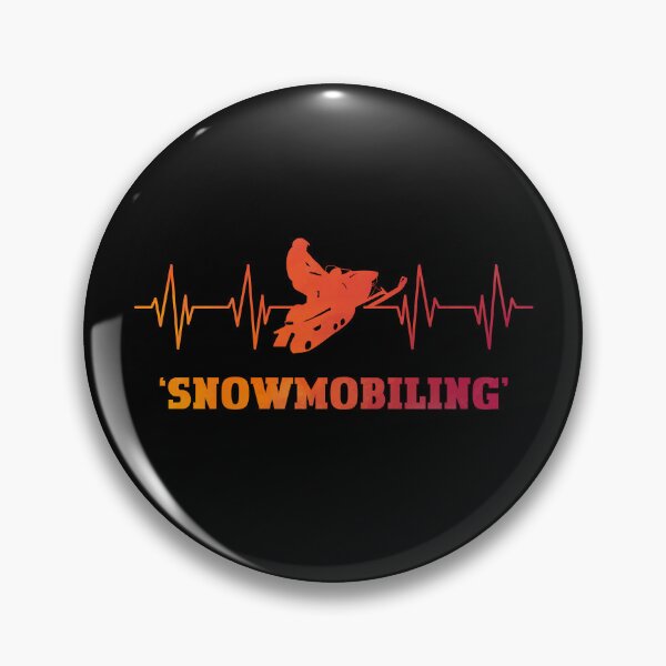 Item preview, Fire Heartbeat Snowmobiling- Snowmobiling for snow sports designed and sold by YerrouDesing.