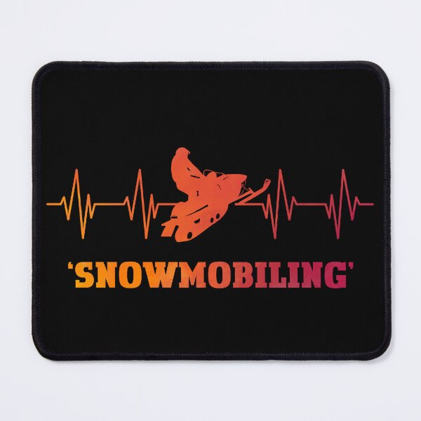 Item preview, Fire Heartbeat Snowmobiling- Snowmobiling for snow sports designed and sold by YerrouDesing.