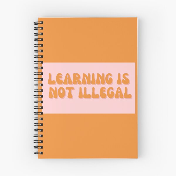 Item preview, learning is not illegal designed and sold by careofjacks.