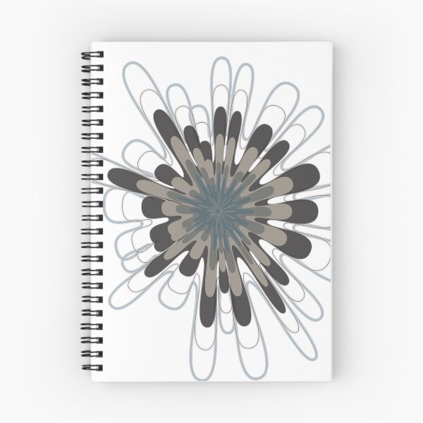 Item preview, Steel Blue Expanding Blossom Stellate designed and sold by Tactux - Digital Artist.