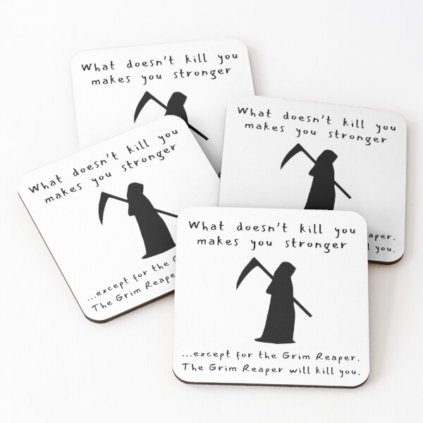 Item preview, The Grim Reaper Will Kill You designed and sold by Fair-Scribes.