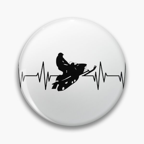 Item preview, Heartbeat Snowmobiling- Snowmobiling for snow sports designed and sold by YerrouDesing.