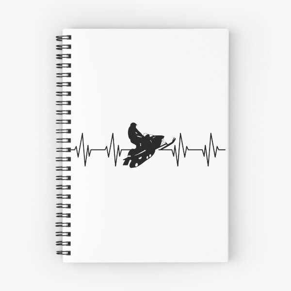 Item preview, Heartbeat Snowmobiling- Snowmobiling for snow sports designed and sold by YerrouDesing.