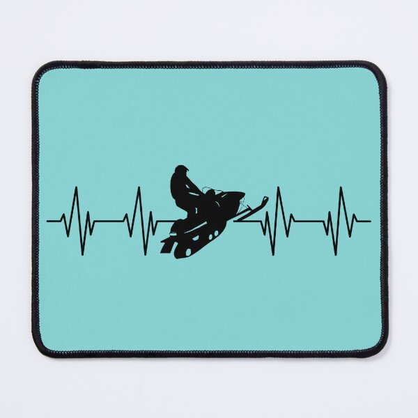 Item preview, Heartbeat Snowmobiling- Snowmobiling for snow sports designed and sold by YerrouDesing.