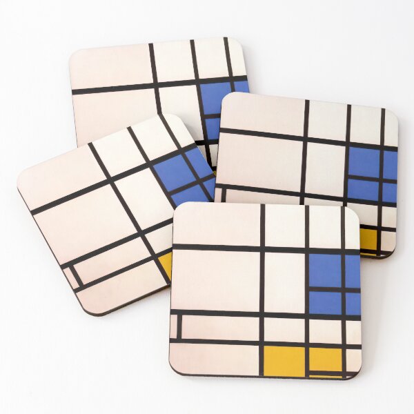 Item preview, Piet Mondrian - Composition N. 11 London with Blue, Red and Yellow designed and sold by thompart.