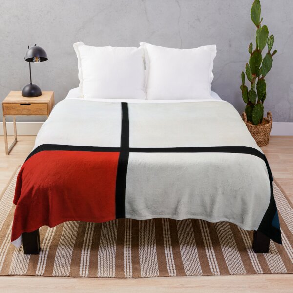 Item preview, Piet Mondrian - Composition N. 1 with Red and Blue designed and sold by thompart.