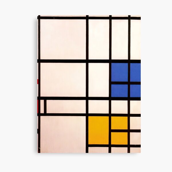 Item preview, Piet Mondrian - Composition N. 11 London with Blue, Red and Yellow designed and sold by thompart.