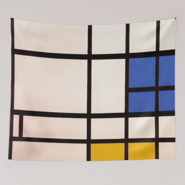 Item preview, Piet Mondrian - Composition N. 11 London with Blue, Red and Yellow designed and sold by thompart.