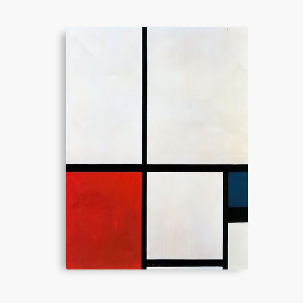 Item preview, Piet Mondrian - Composition N. 1 with Red and Blue designed and sold by thompart.