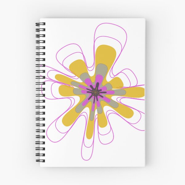 Item preview, Yellow Pink Expanding Blossom Stellate designed and sold by Tactux - Digital Artist.