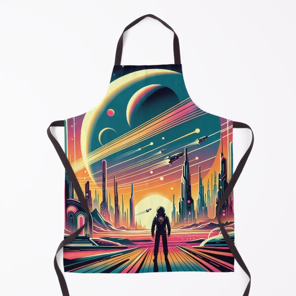 Item preview, Galactic Dawn: Retro-Futurism Reimagined designed and sold by Vitalka-uk.