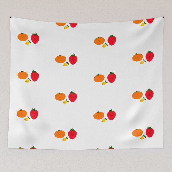 Item preview, Orange the Cat, Strawberry the Dog and Lemon the Duck designed and sold by superbaechoo.