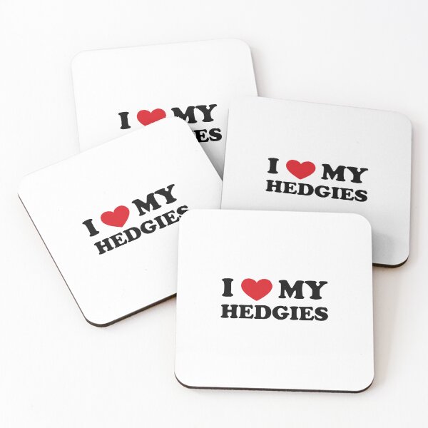 Item preview, I love my Hedgies - simple design designed and sold by EmeraldeaArt.
