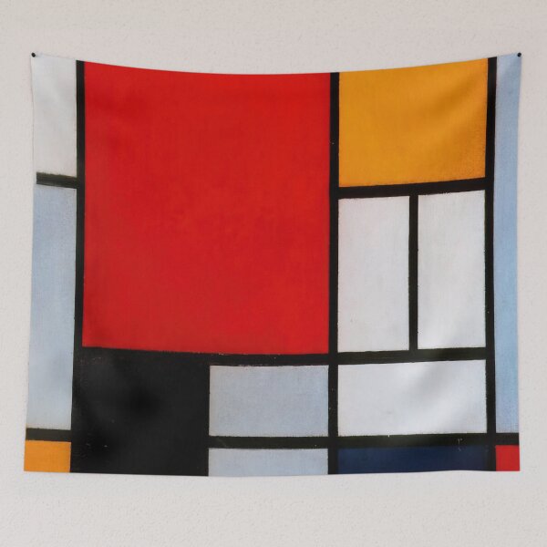 Item preview, Piet Mondrian - Composition with Large Red Plane, Yellow, Black, Gray and Blue designed and sold by thompart.