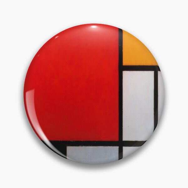 Item preview, Piet Mondrian - Composition with Large Red Plane, Yellow, Black, Gray and Blue designed and sold by thompart.