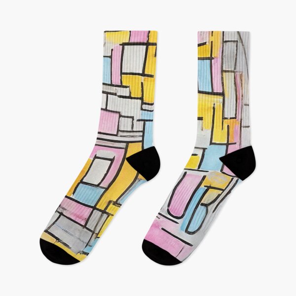Item preview, Piet Mondrian - Composition with Oval in Color Planes II designed and sold by thompart.