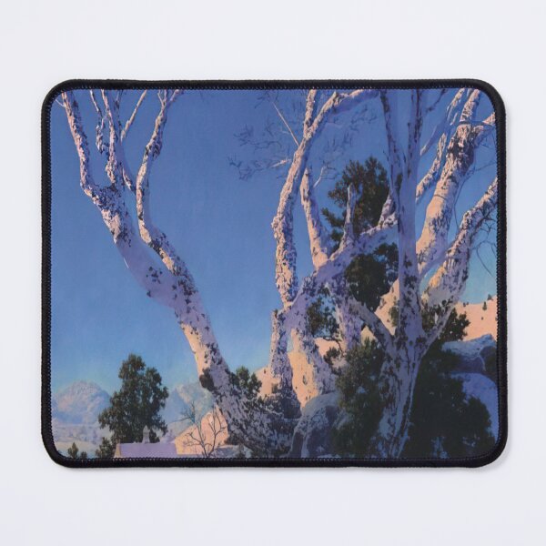 Item preview, Maxfield Parrish - Birches in Winter designed and sold by thompart.