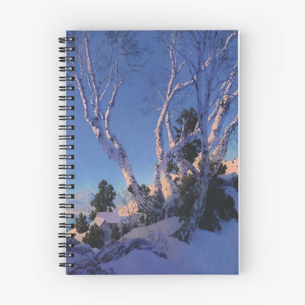 Item preview, Maxfield Parrish - Birches in Winter designed and sold by thompart.