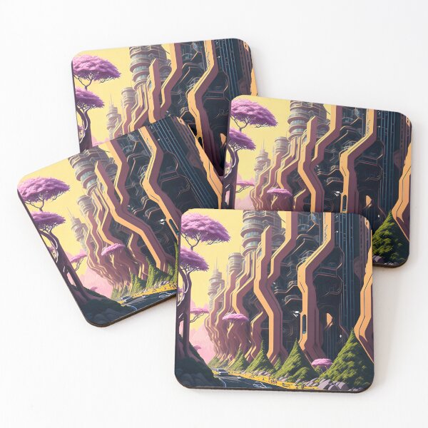 Item preview, Futuristic City, Sci-fi AI Art designed and sold by avis-aesthetic.
