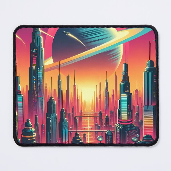 Item preview, Galactic Dawn: Retro-Futurism Reimagined designed and sold by Vitalka-uk.