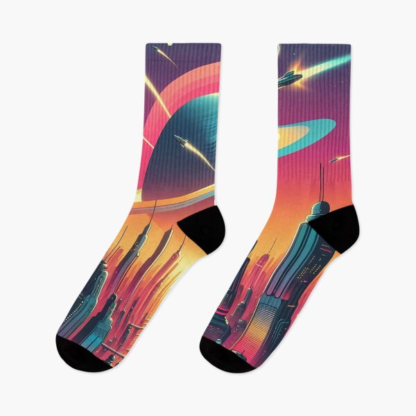 Item preview, Galactic Dawn: Retro-Futurism Reimagined designed and sold by Vitalka-uk.