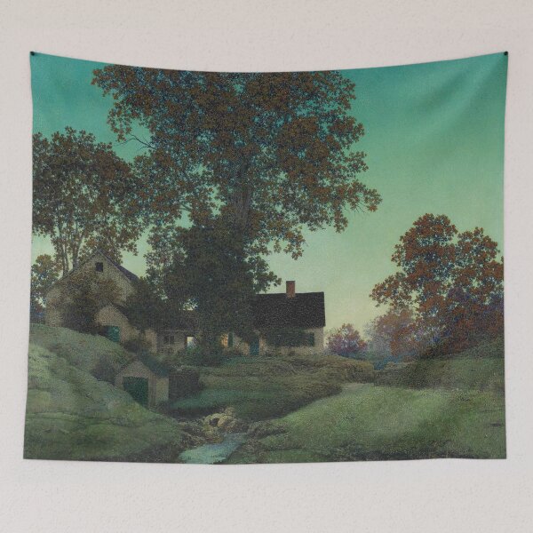 Item preview, Maxfield Parrish - Farm House Creek designed and sold by thompart.