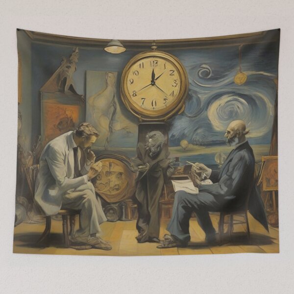 Item preview, El Tiempo y Van Gogh designed and sold by Pixelogia.