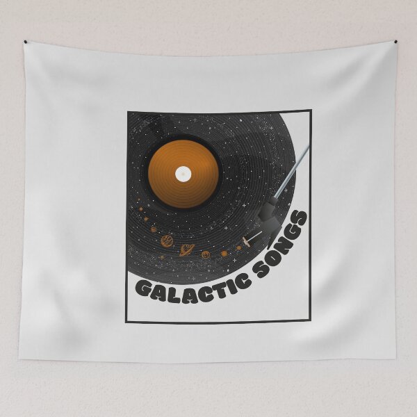 Item preview, Galactic Songs vinyl art. Real Djs gift. designed and sold by paulo silveira.