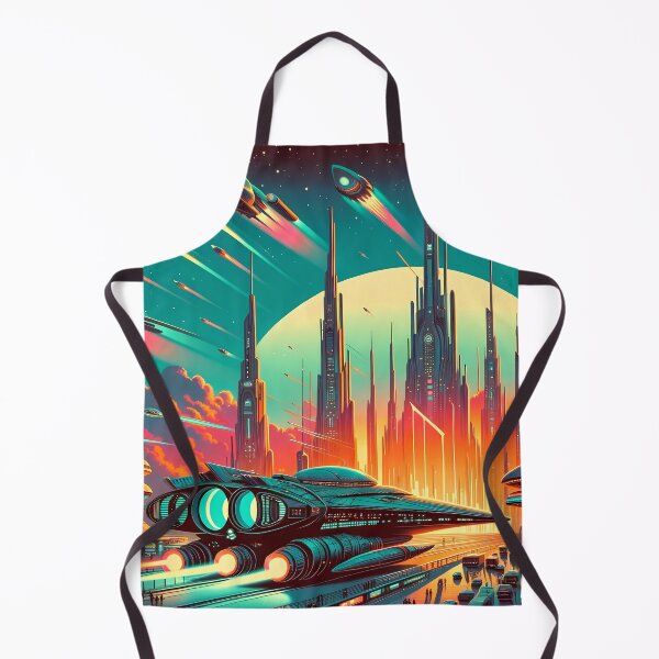 Item preview, Galactic Dawn: Retro-Futurism Reimagined designed and sold by Vitalka-uk.
