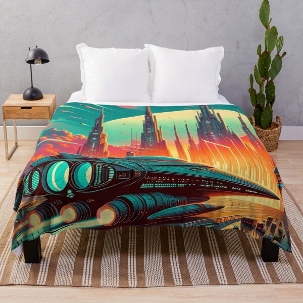 Item preview, Galactic Dawn: Retro-Futurism Reimagined designed and sold by Vitalka-uk.