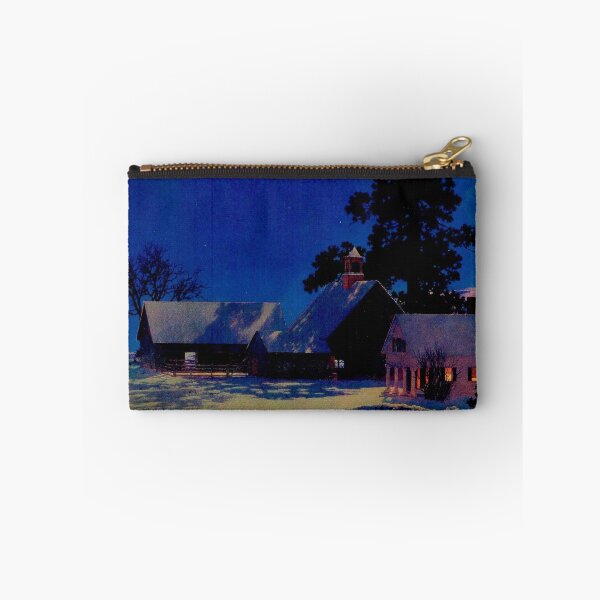 Item preview, Maxfield Parrish - Moonlit Night, Winter designed and sold by thompart.